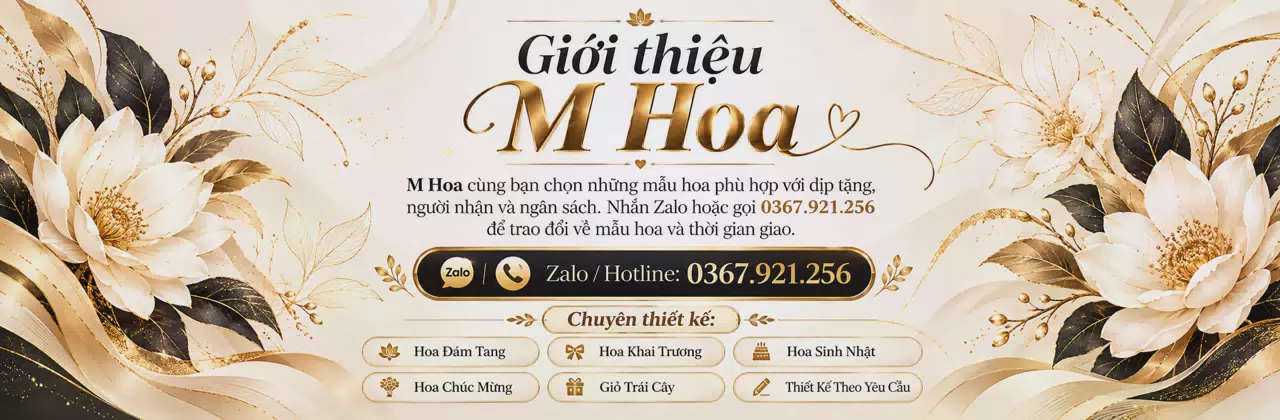 Ảnh bìa Shop hoa tươi Xã Tân Phú Đồng Tháp - Gói ghém những lời muốn gửi